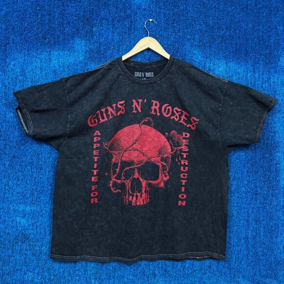 Guns N Roses Appetite for Destruction Oversize Band Tee L/XL - Picture 1 of 4